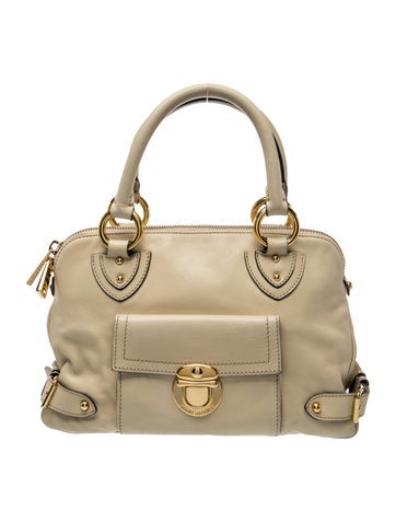 Leather Top Handle Bag