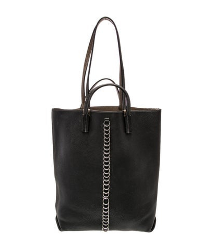 Moynat Leather Bucket Bag