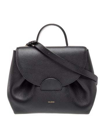 Polene Leather Crossbody Bag