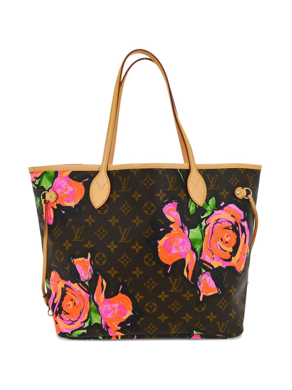2008 MM Rose Neverfull monogram tote bag