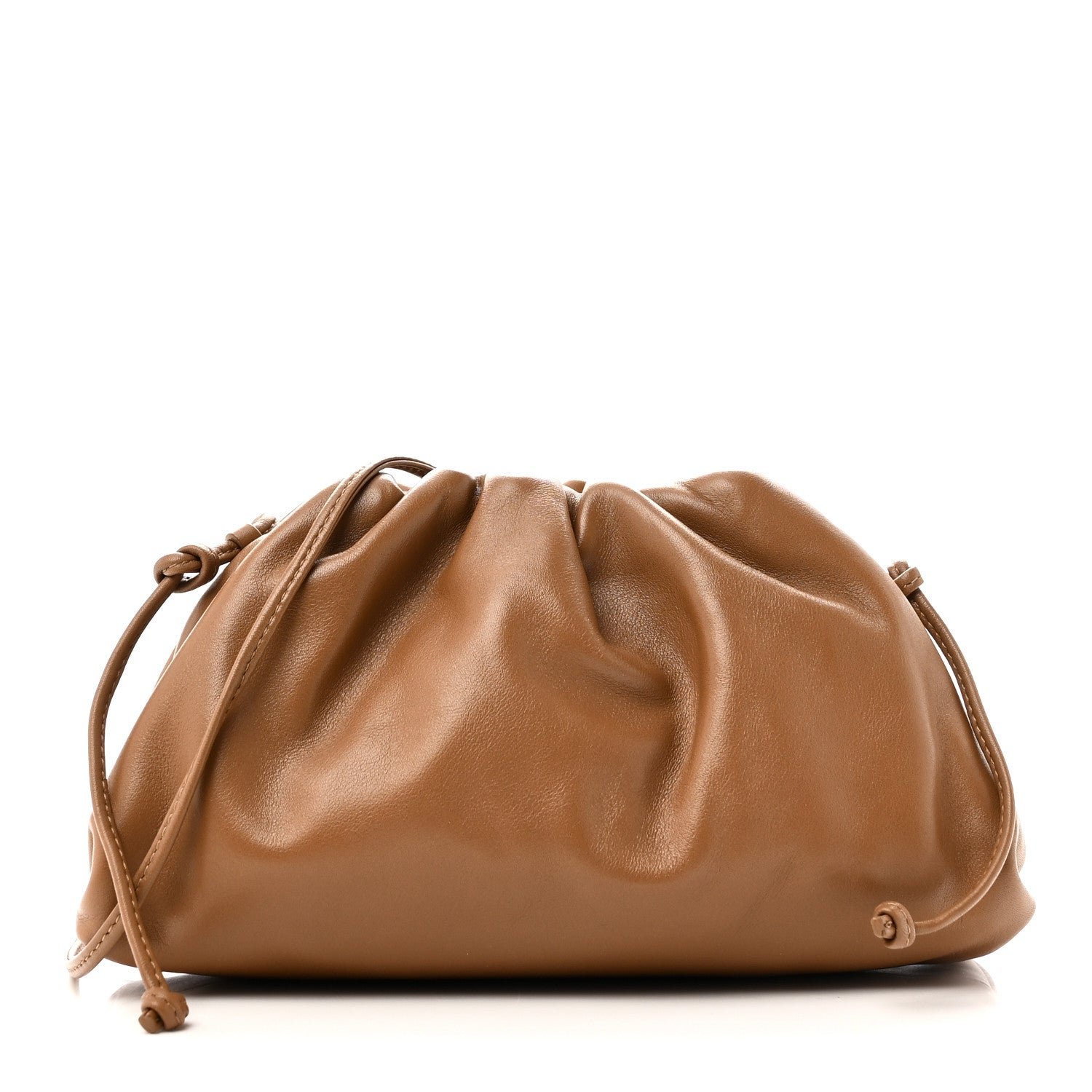 Bottega Veneta Bottega Veneta Butter Calfskin The Mini Pouch Camel