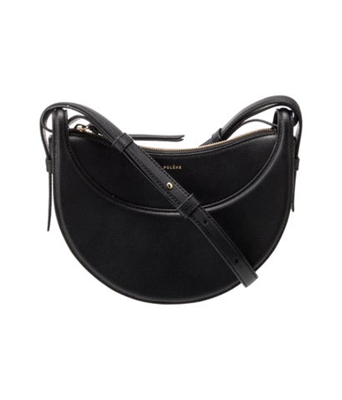 Polene Leather Crossbody Bag