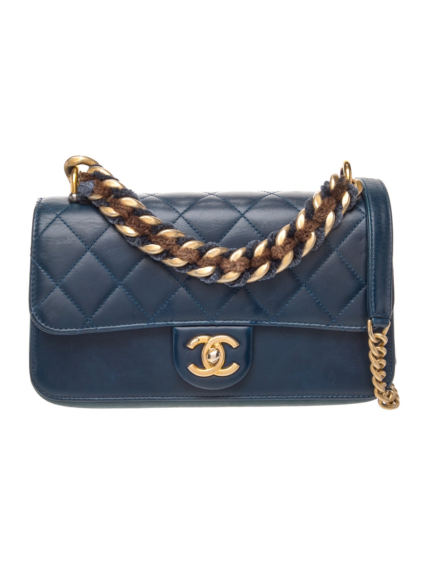 Paris-Cosmopolite Small Straight-Lined Flap Bag