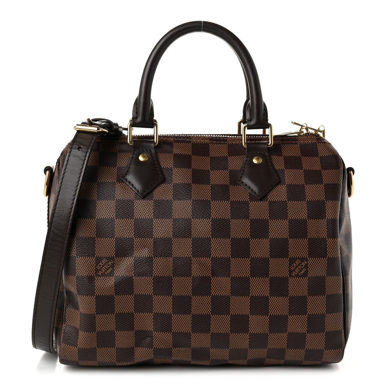 Damier Ebene Speedy Bandouliere 25