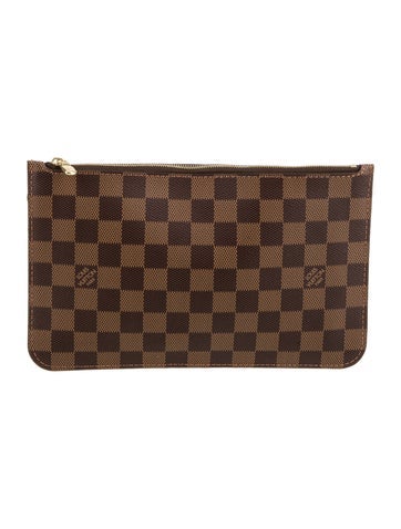 Louis Vuitton Damier Ebene Neverfull Pouch