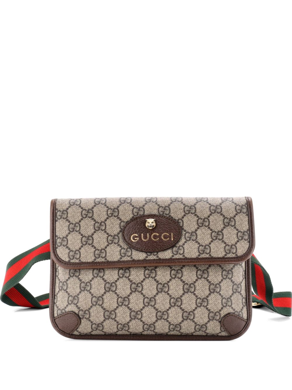 Neo Vintage Flap GG Coated Canvas belt bag