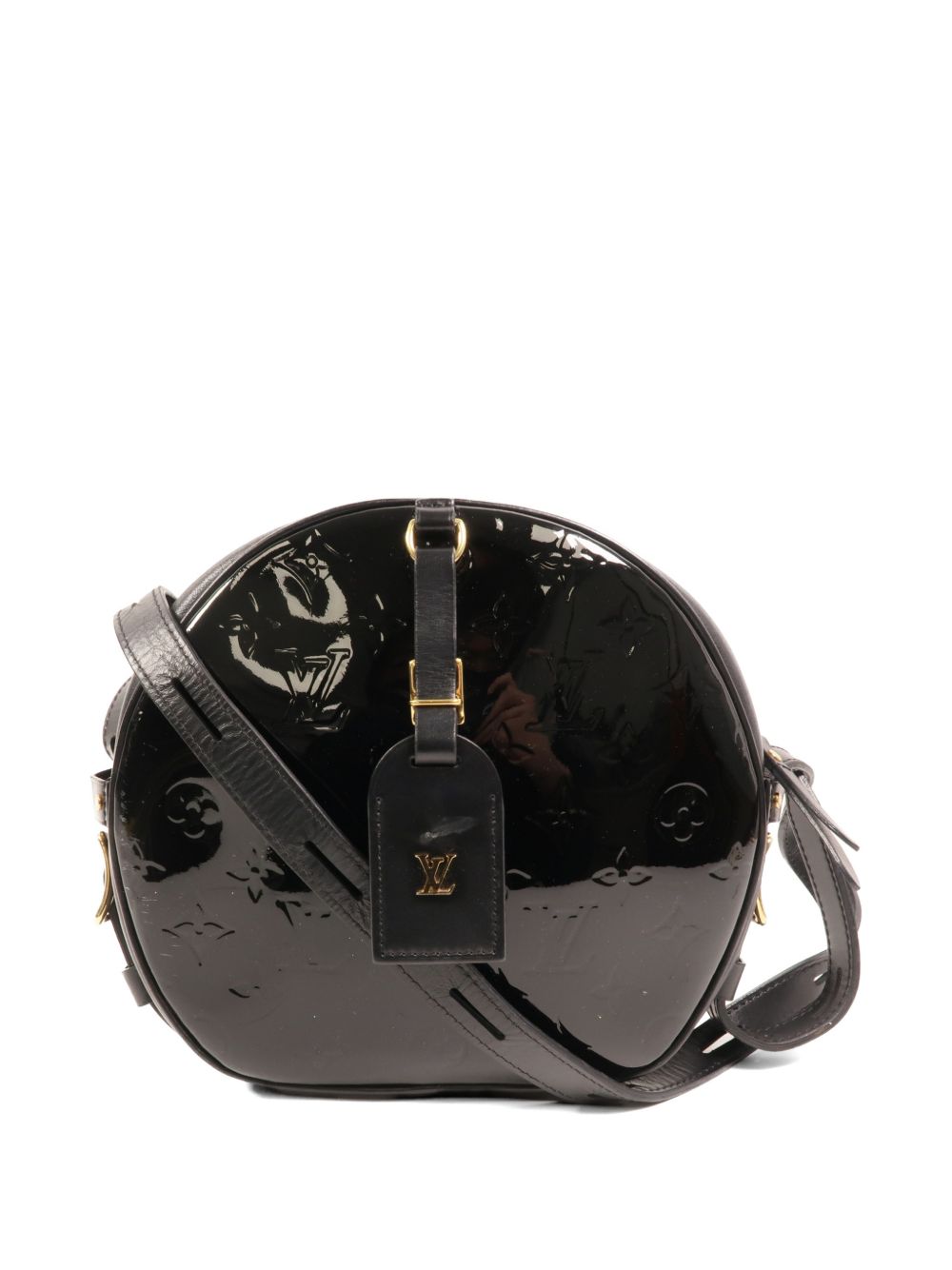 MM Boite Chapeau Souple Monogram Vernis cross body bag
