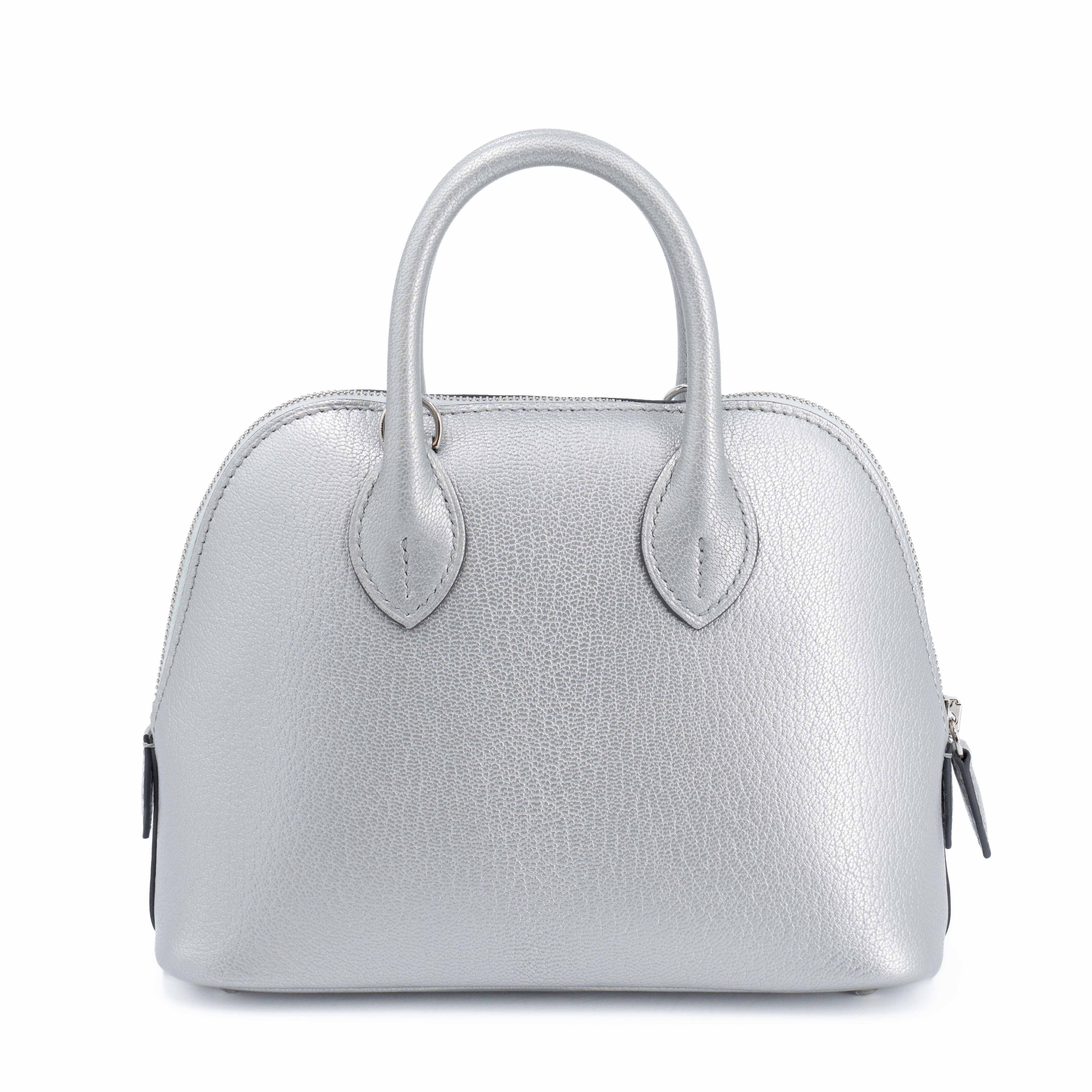 Brand New ( Rank N ) HERMÈS Mini Bolide 1923 Argent (05) Chamkilight Palladium hardware G (2026)