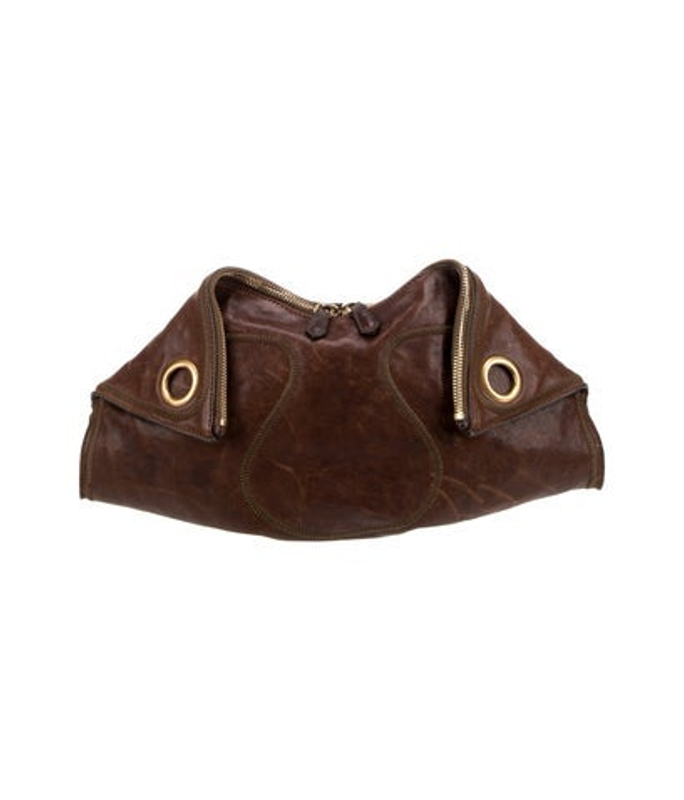 Alexander McQueen Mcqueen Leather Clutch