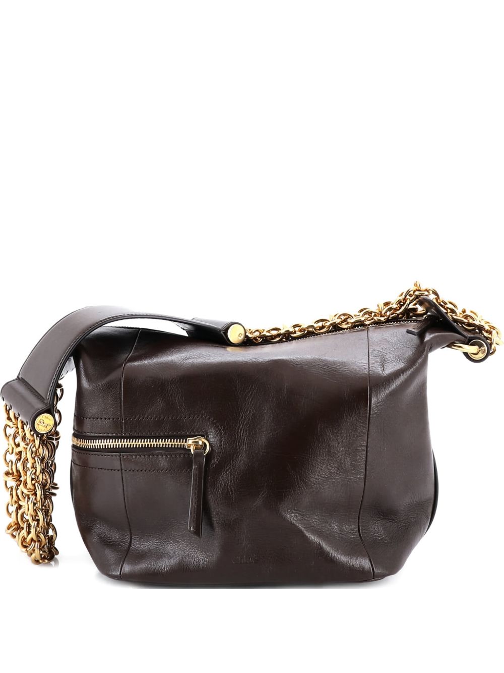 Chloe Multi Chain Camera Bag Leather Small shoulder bag
