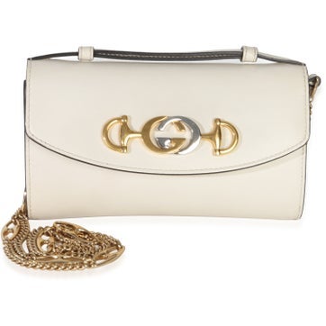 Leather Zumi Chain Shoulder Bag