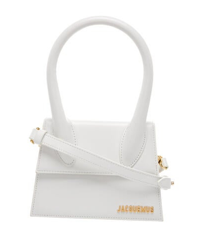Jacquemus Leather Top Handle Bag