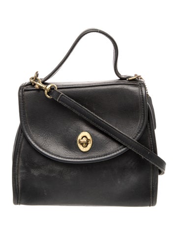 Leather Top Handle Bag