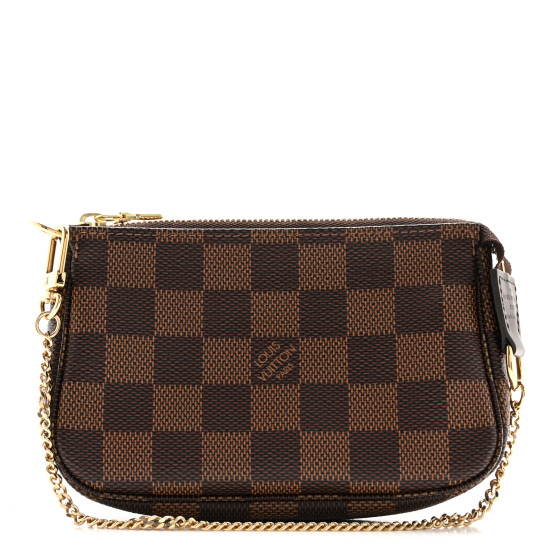 Louis Vuitton Damier Ebene Mini Pochette Accessories