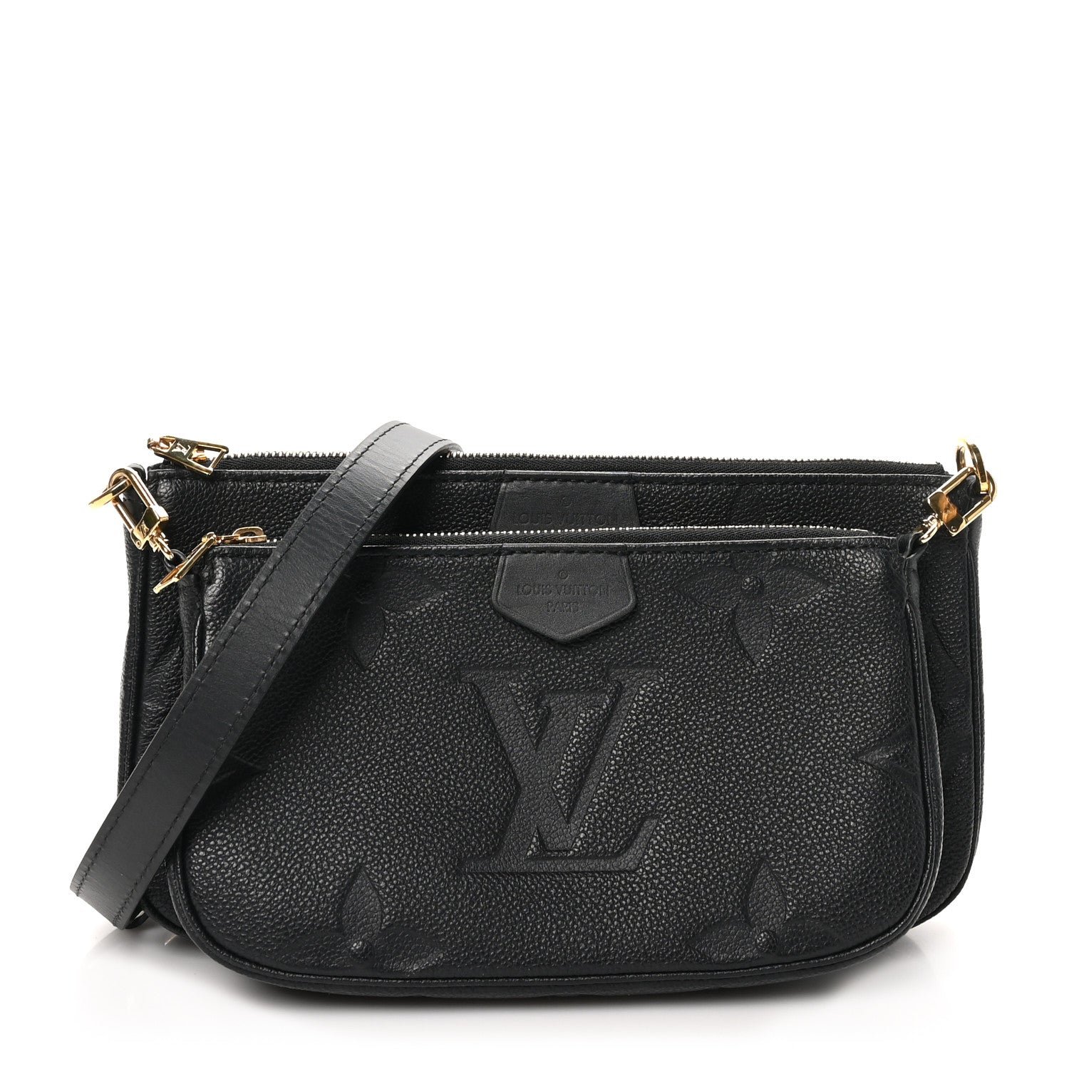 Louis Vuitton Empreinte Monogram Giant Multi Pochette Accessories Black
