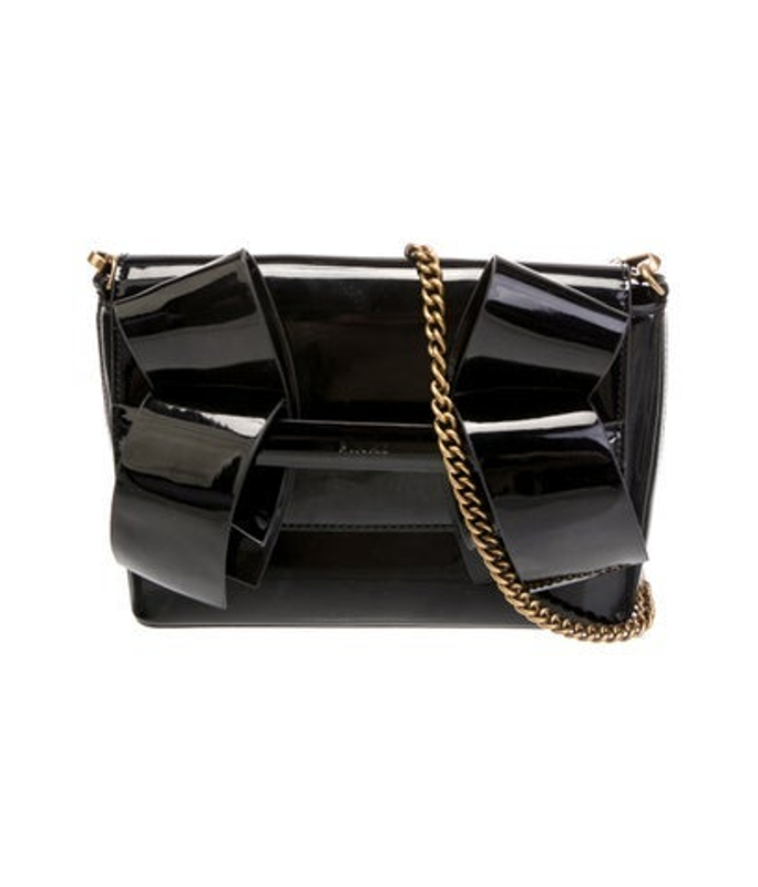 Pinko Patent Leather Evening Bag