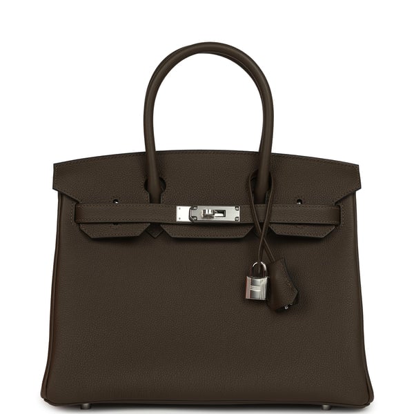 Hermes Birkin 30 Vert Loden Togo Palladium Hardware