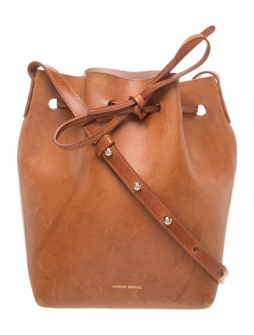 Mansur Gavriel Leather Bucket Bag