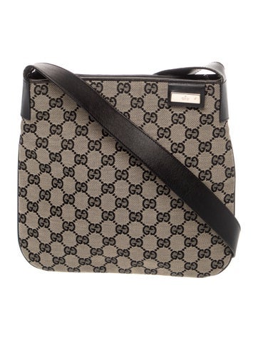 GG Canvas Shoulder Bag Vintage