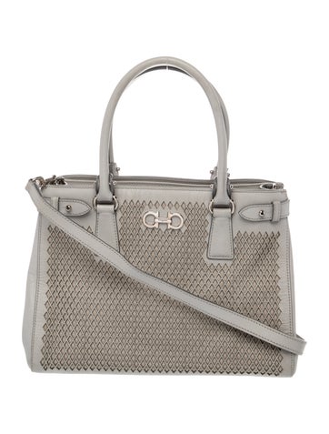 Gancini Top Handle Bag