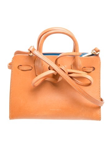 Leather Top Handle Bag