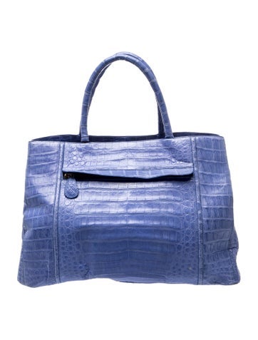 Crocodile Top Handle Bag w/ Tags