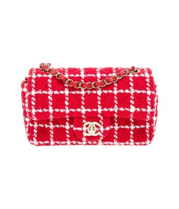 Chanel Classic Tweed Rectangular Mini Flap Bag