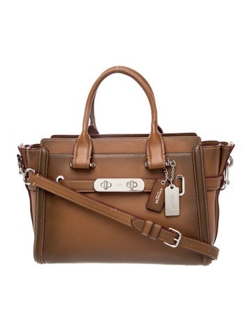 Leather Top Handle Bag