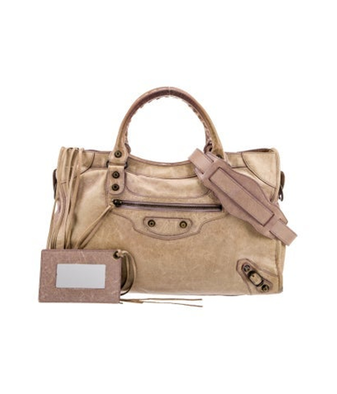 Balenciaga Leather Motocross City Giant