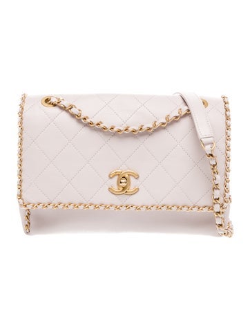 Small Chain-Around Flap Bag
