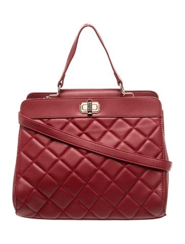 Badgley Mischka Leather Top Handle Bag w/ Tags