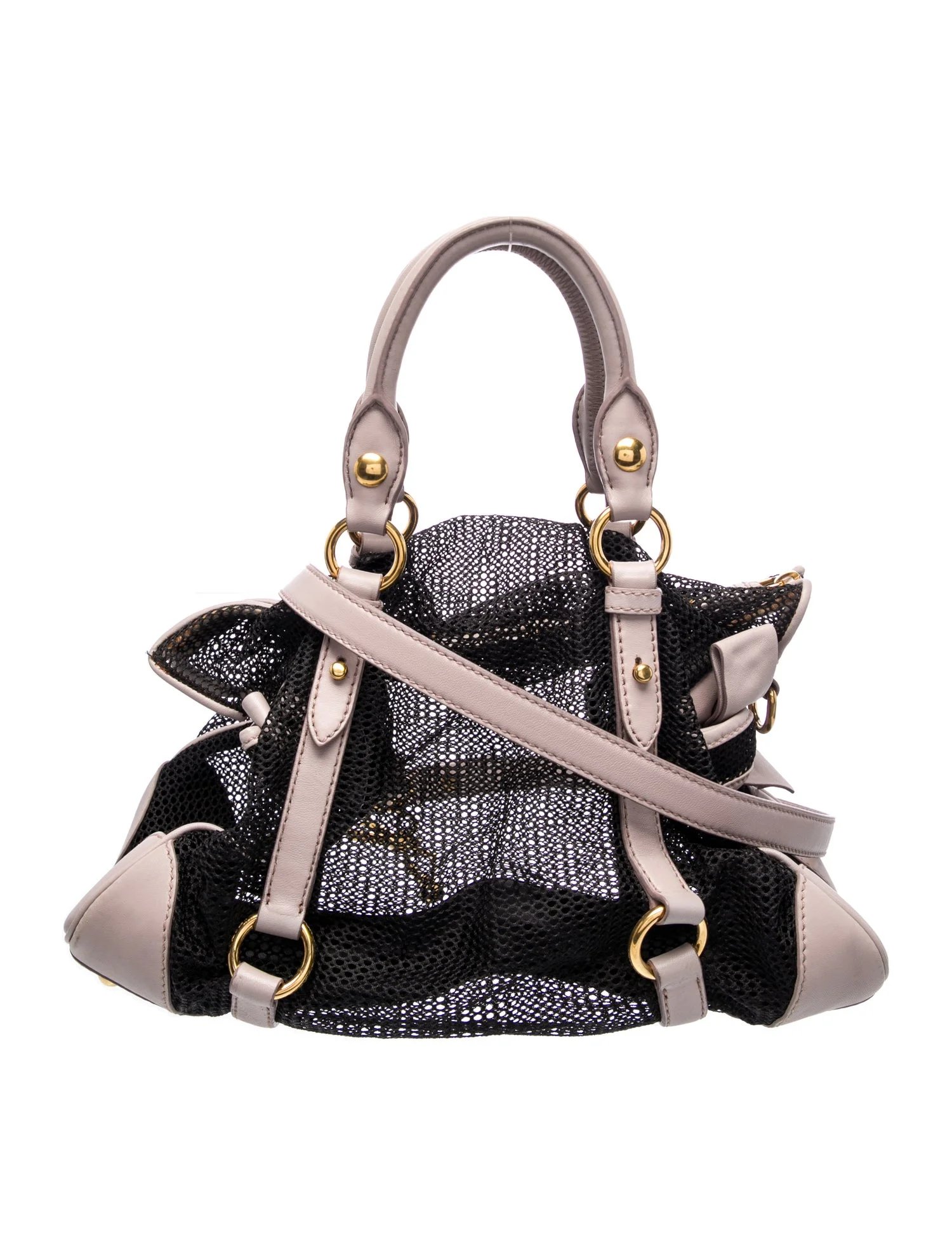 Miu Miu Mesh Top Handle Bag