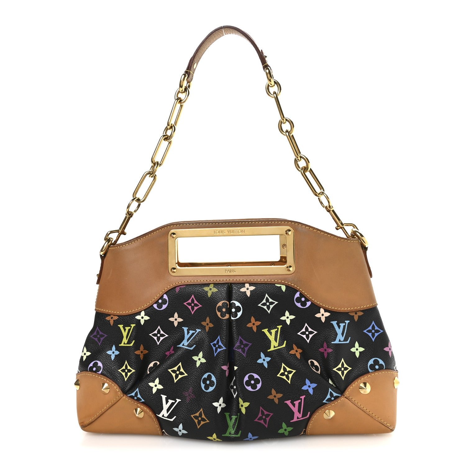 Louis Vuitton Monogram Multicolor Judy MM Black