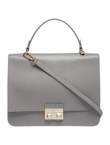 Leather Top Handle Bag w/ Tags