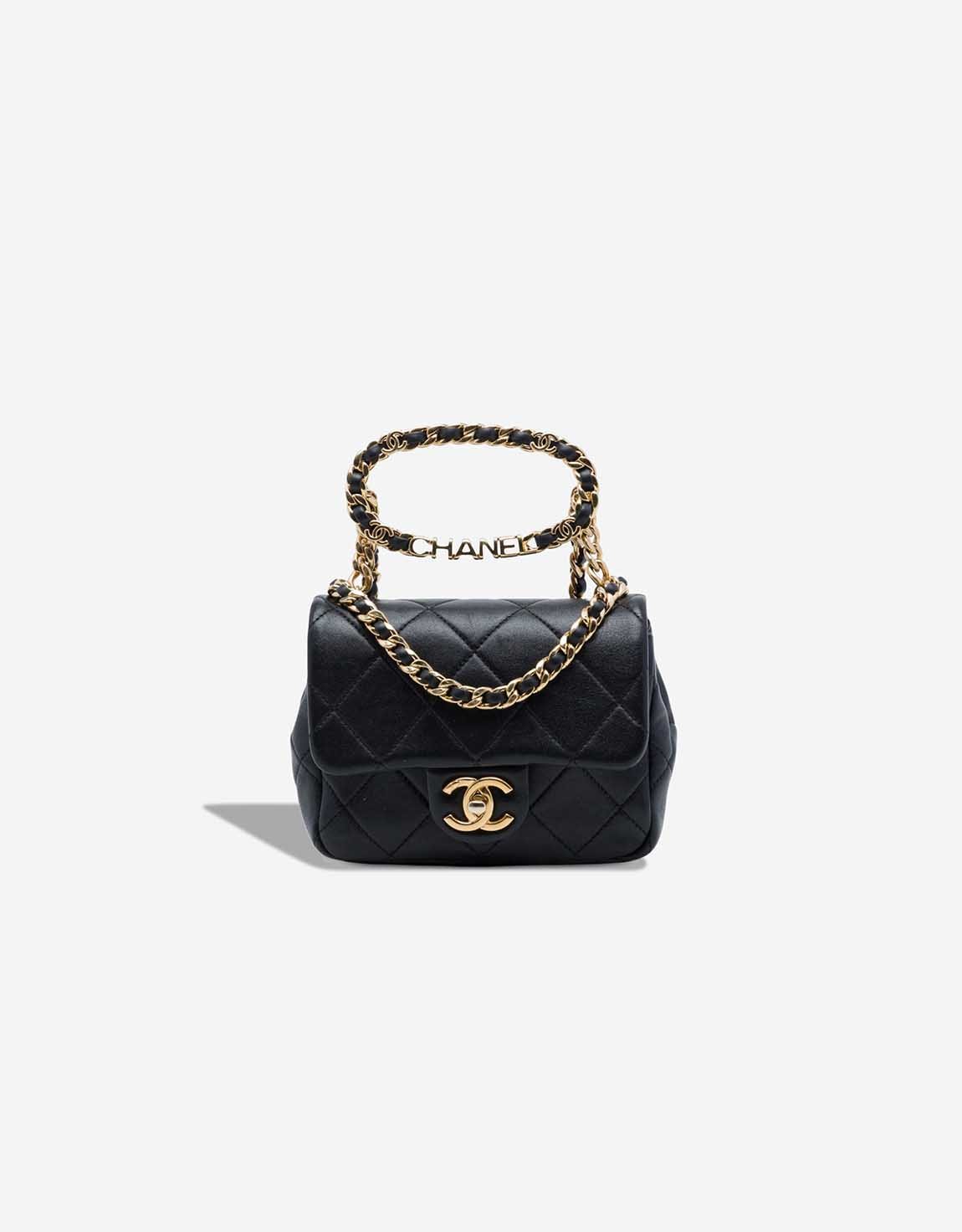 
		Timeless Handle Mini Lamb Black    