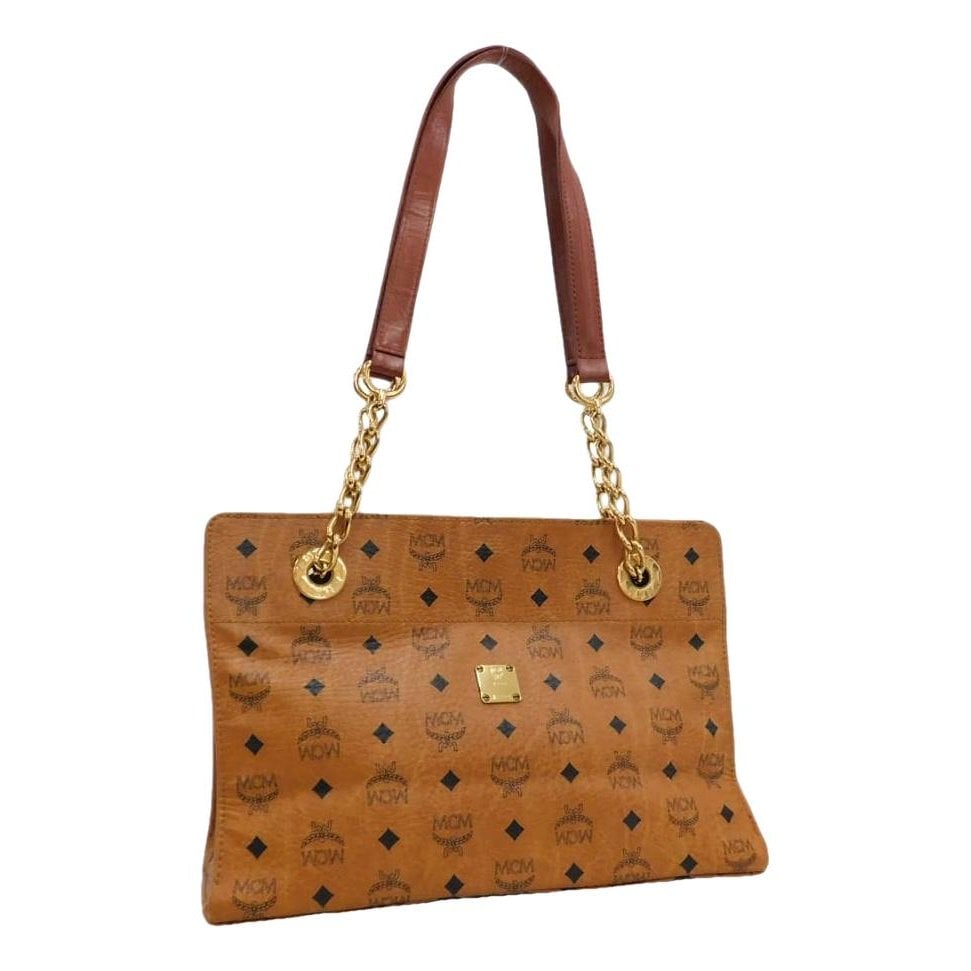 Leather tote