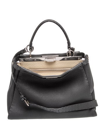 Leather Peekaboo Medium