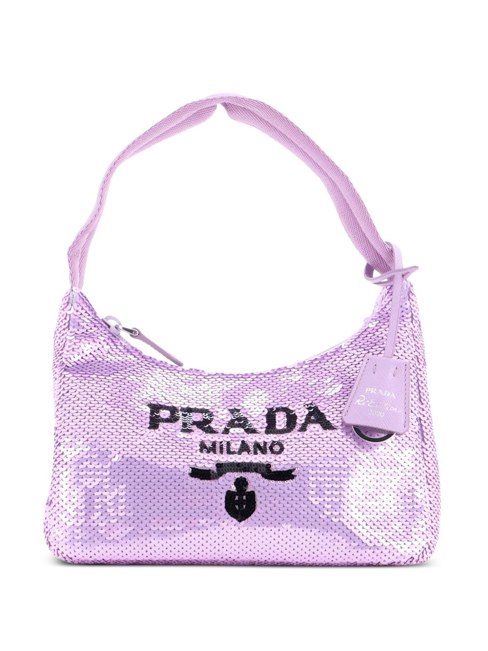 Re-Edition 2000 Sequins Mini hobo bag