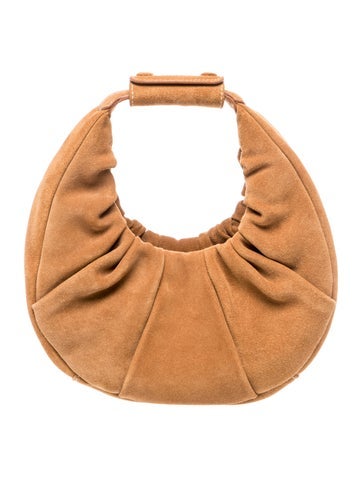 Suede Top Handle Bag
