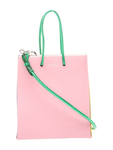 Medea Leather Top Handle Bag