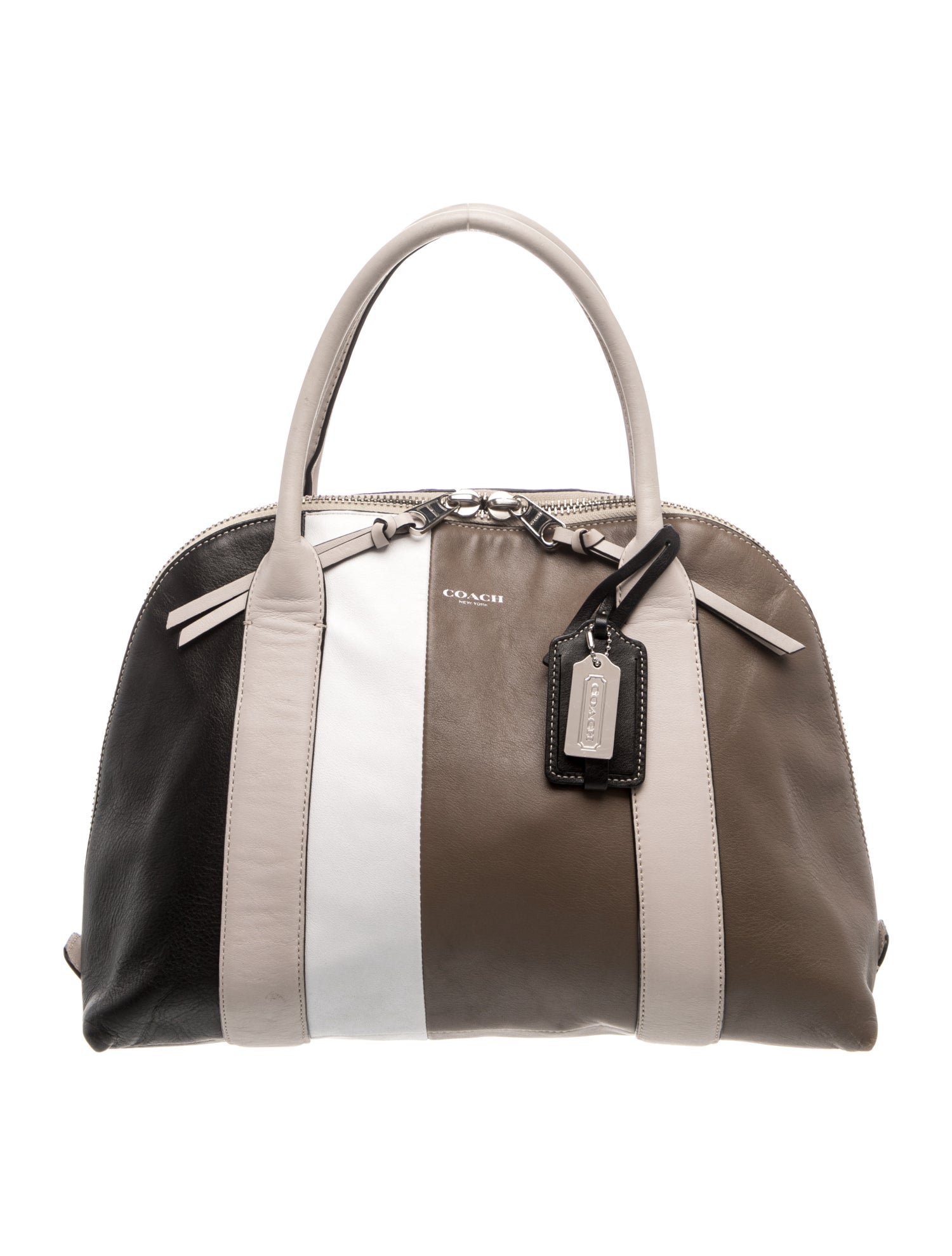 Coach Leather Bleeker Large