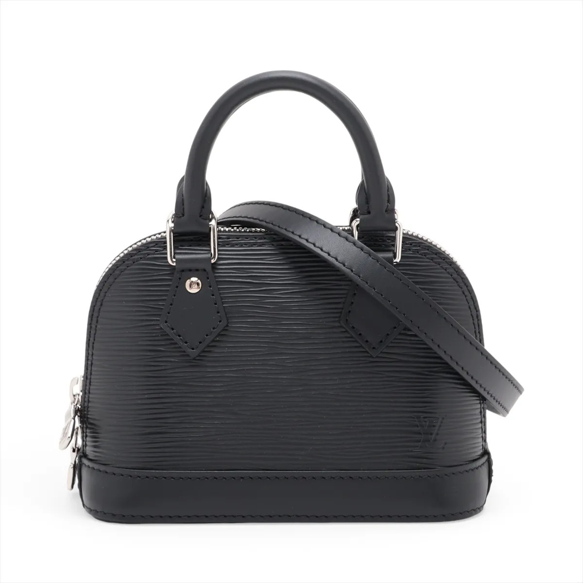 Louis Vuitton Epi Nano Alma M81945 Black
