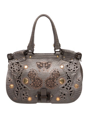 Ferragamo Leather Top Handle Bag