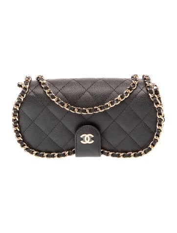 Caviar CC Glasses Case w/ Chain