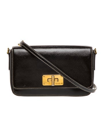Saffiano Leather Crossbody Bag