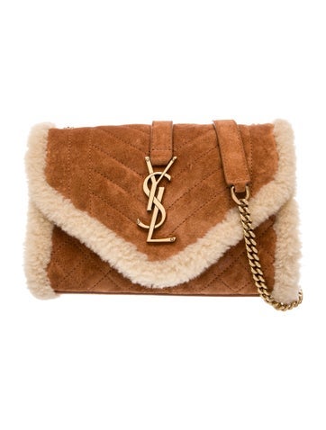 Saint Laurent Suede Envelope