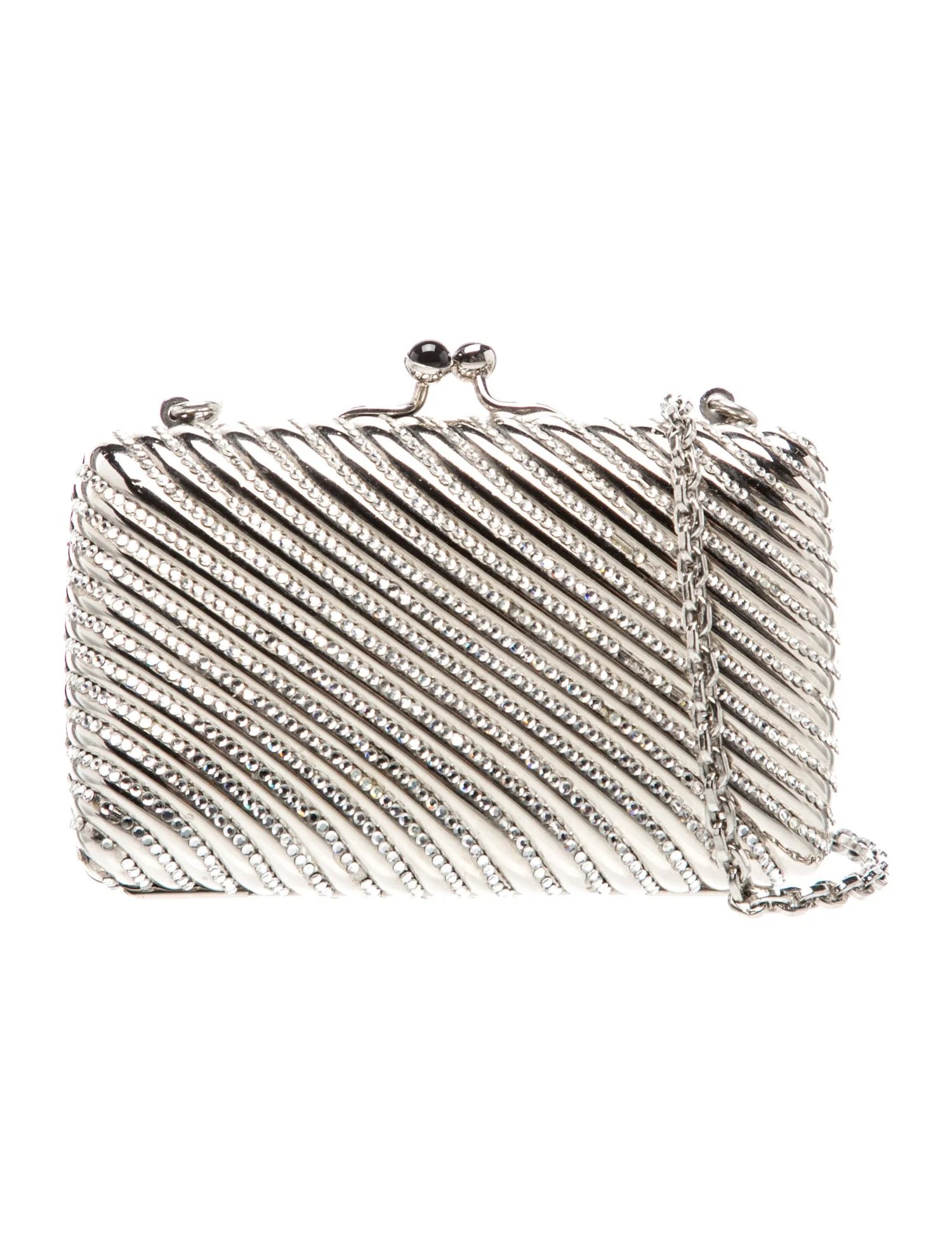 Judith Leiber Metal Clutch Vintage