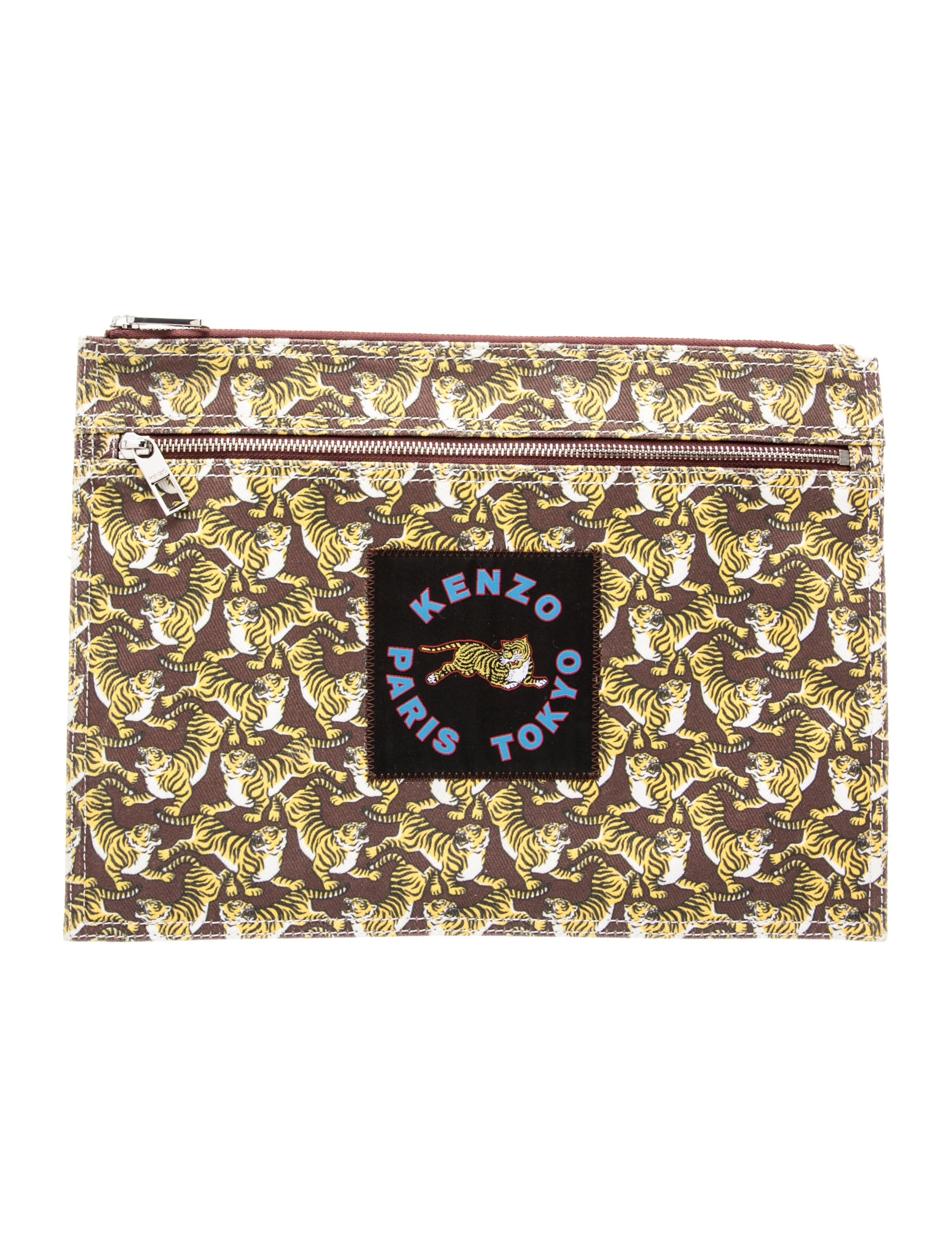 Kenzo Canvas Clutch