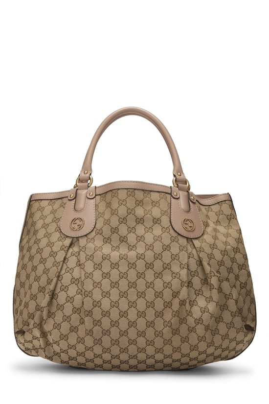 Original GG Canvas Scarlett Tote Large