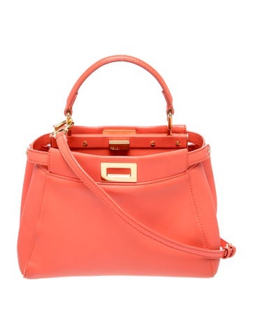 Leather Peekaboo Mini
